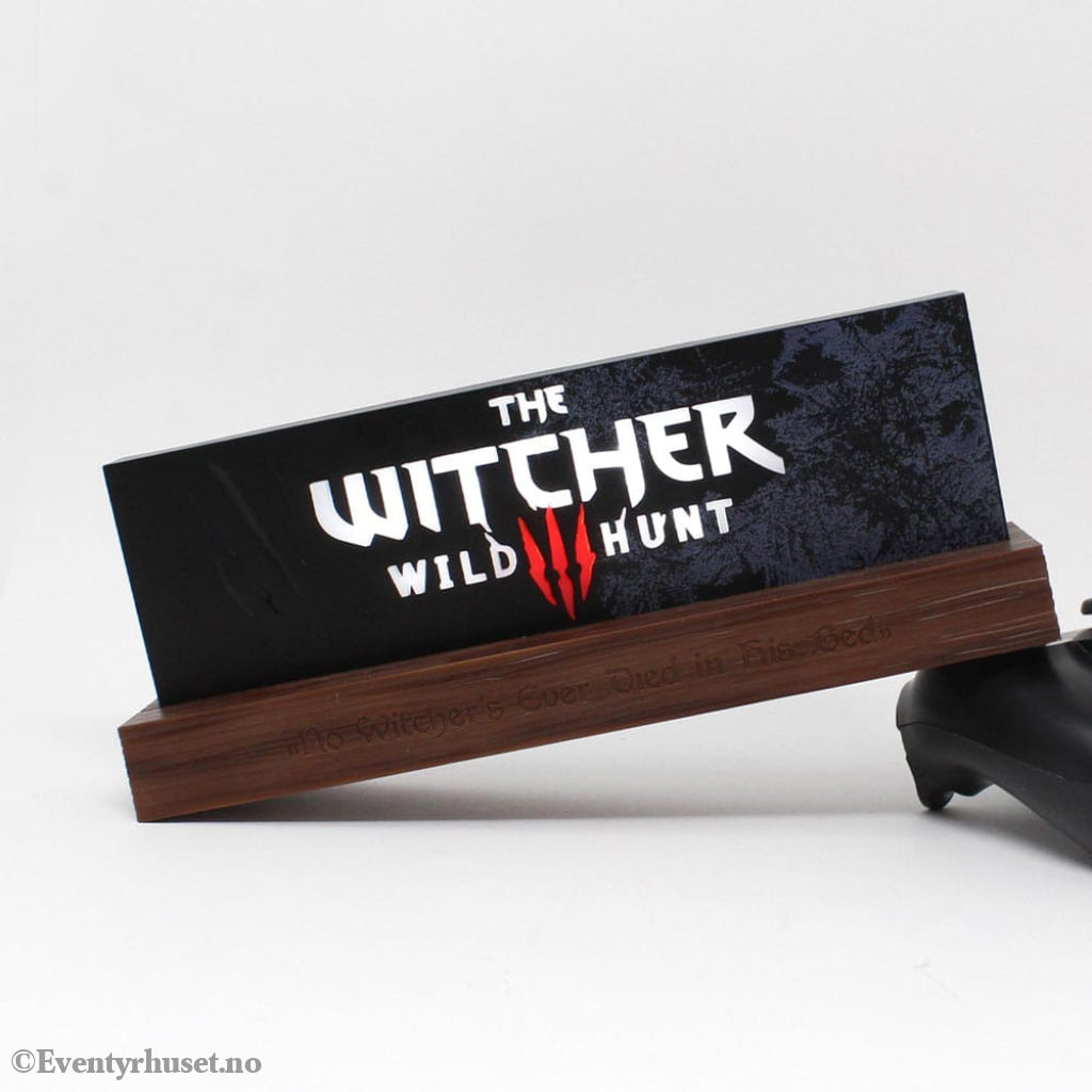 The Witcher LED-Light Wild Hunt Logo 22 cm Home & Gifts