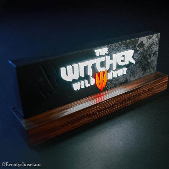 The Witcher LED-Light Wild Hunt Logo 22 cm Home & Gifts
