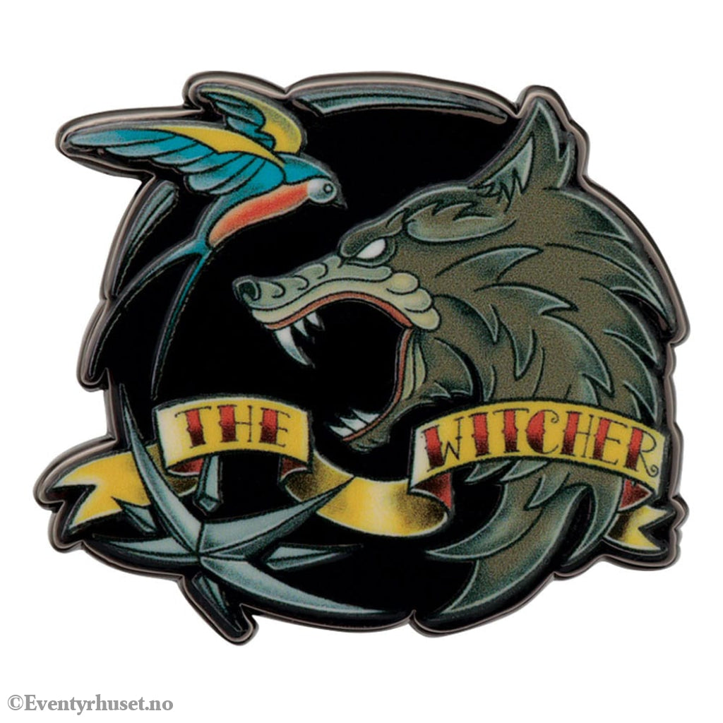 The Witcher Pin Badge Witcher Symbol Limited Edition Fashion & Accessories