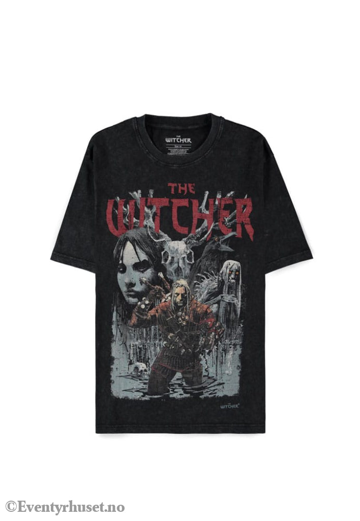 The Witcher Wild Hunt T-Shirt First Edition Washed Size S Fashion & Accessories