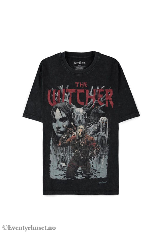 The Witcher Wild Hunt T-Shirt First Edition Washed Size S Fashion & Accessories