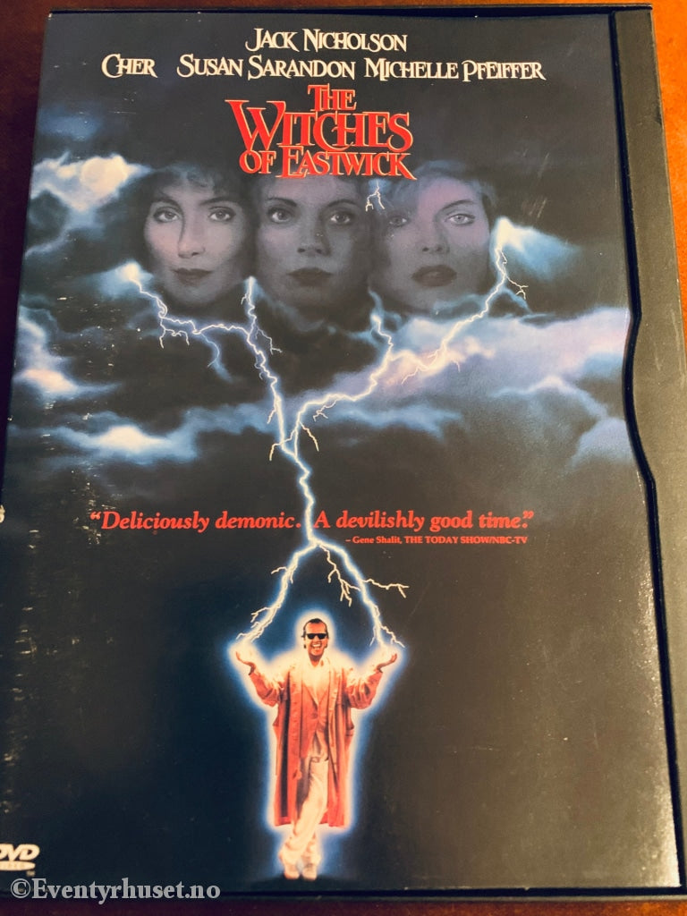 The Witches Of Eastwick. Dvd Snapcase.