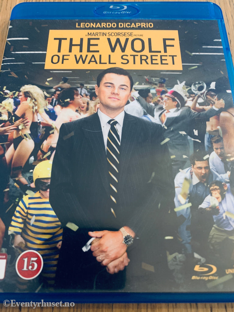 The Wolf of Wall Street (2013). Blu-Ray.