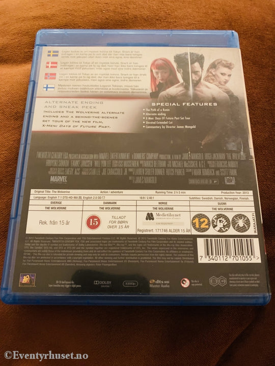 The Wolverine. Blu-Ray. Blu-Ray Disc