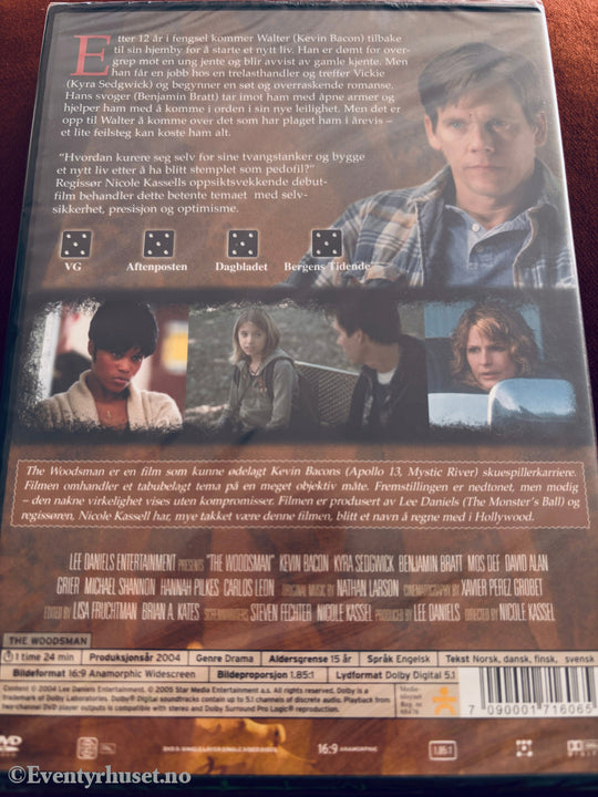 The Woodsman. 2004. DVD. Ny i plast! DVD