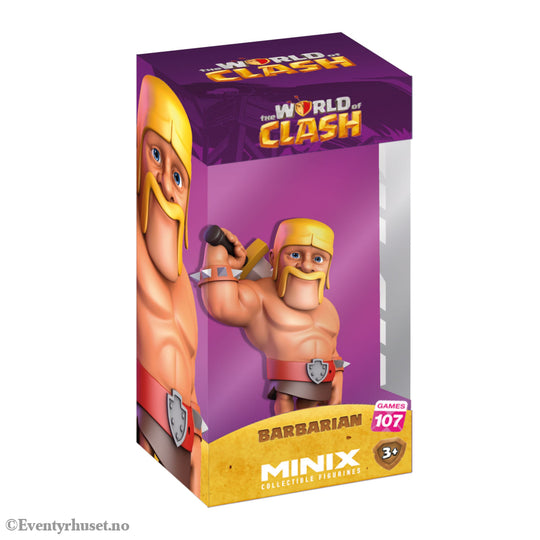 The World of Clash Minix Figure Clash of Clans Barbarian 12 cm Collectibles