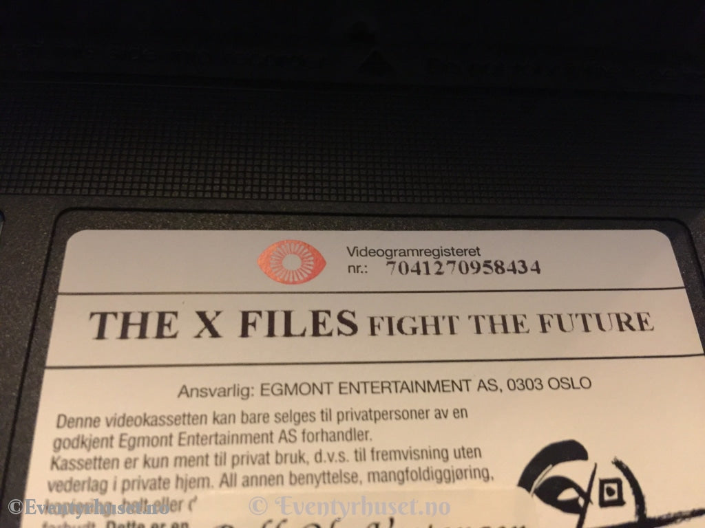 The X Files. 1998. Vhs. Vhs