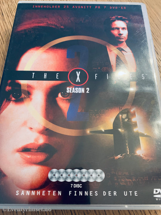 The X Files. Sesong 2. DVD samleboks.