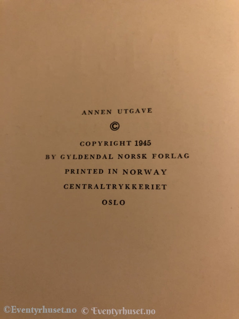 Theodor Kittelsen. I Tekst Tegninger Og Malerier. Av Odd Hølaas. 1957 Biografi