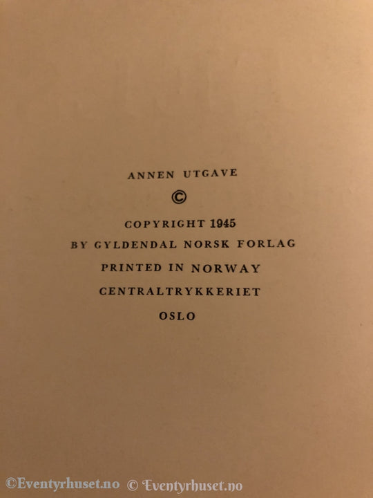 Theodor Kittelsen. I Tekst Tegninger Og Malerier. Av Odd Hølaas. 1957 Biografi