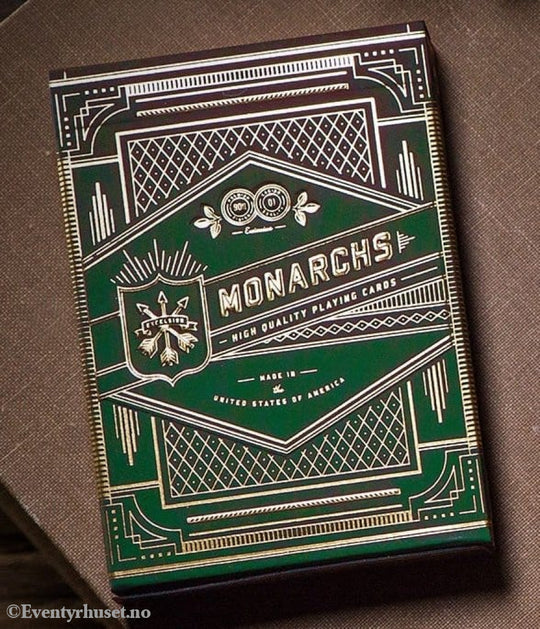 Theory 11 Playing Cards Monarch Green Games