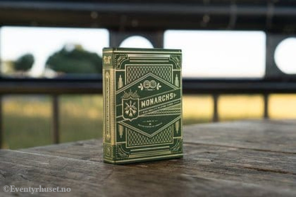 Theory 11 Playing Cards Monarch Green Games