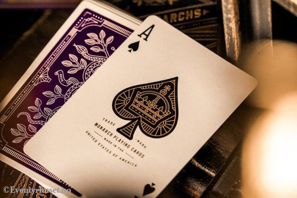 Theory 11 Playing Cards Monarch Purple Games