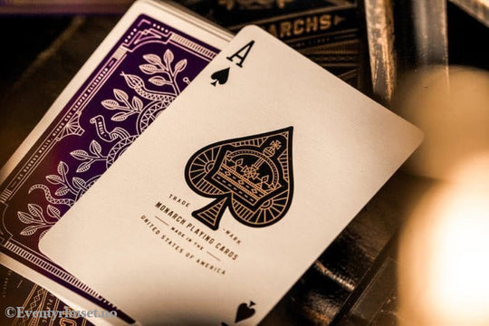 Theory 11 Playing Cards Monarch Purple Games