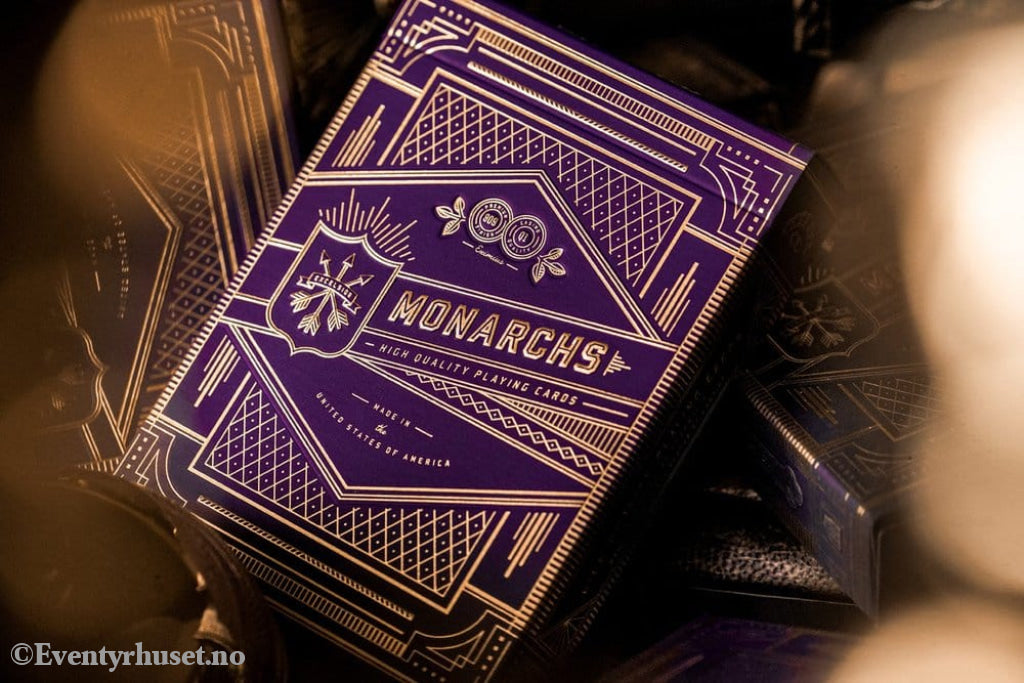 Theory 11 Playing Cards Monarch Purple Games