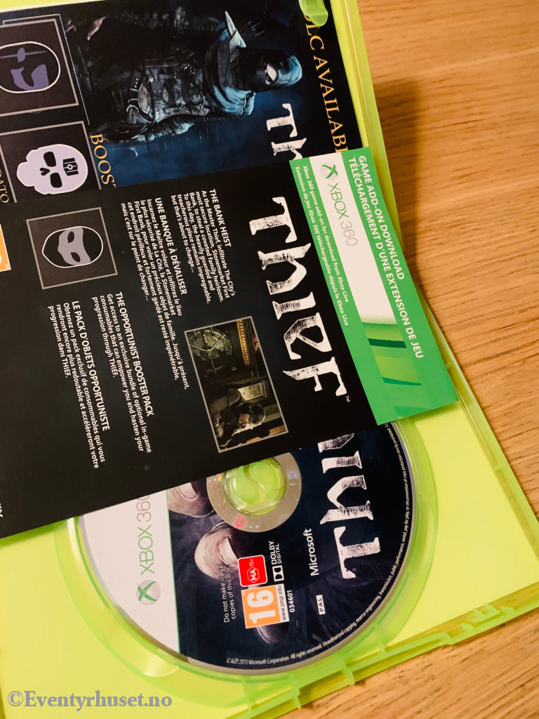 Thief. Xbox 360. 360