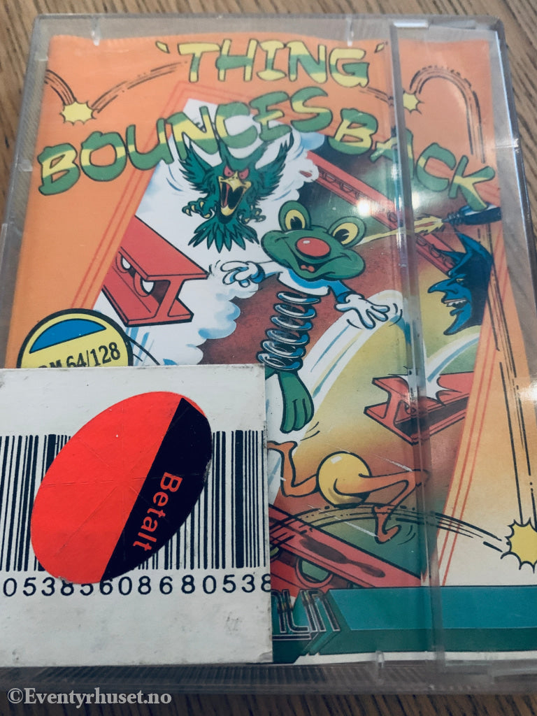 Thing Bounces Back (1987). Commodore 64 (C64) spill solgt i Norge!
