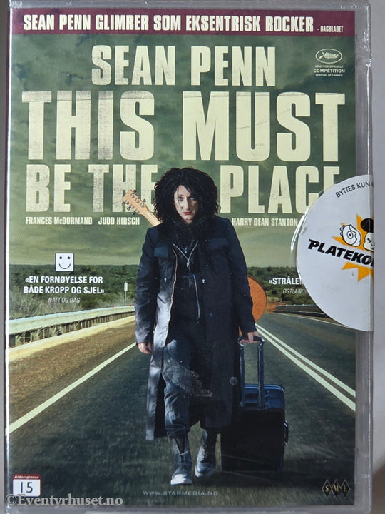 This Must Be the Place (2011). DVD. Ny i plast!