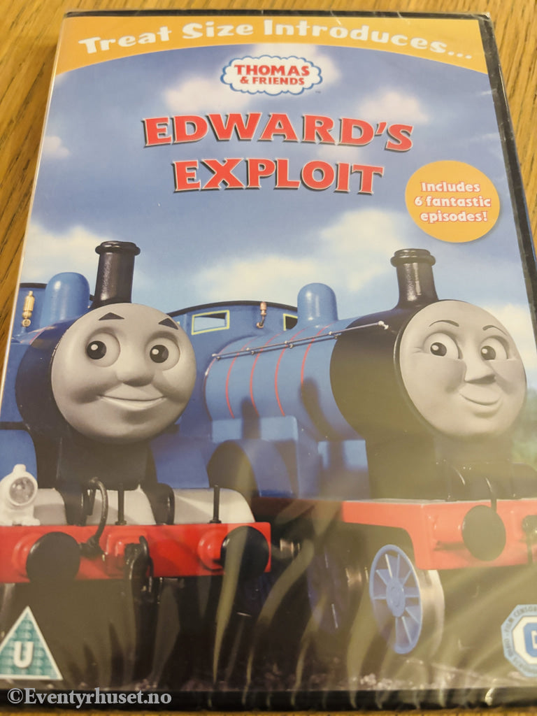 Thomas & Friends: Edward's Exploit (2004) . DVD. Ny i plast!
