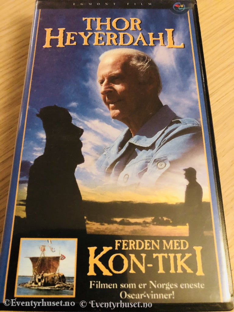 Thor Heyerdahl. Ferden Med Kon-Tiki. 1949. Vhs. Vhs