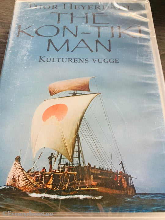 Thor Heyerdahl. Kon-Tiki-Man. Kulturens Vugge. Dvd. Ny I Plast! Dvd