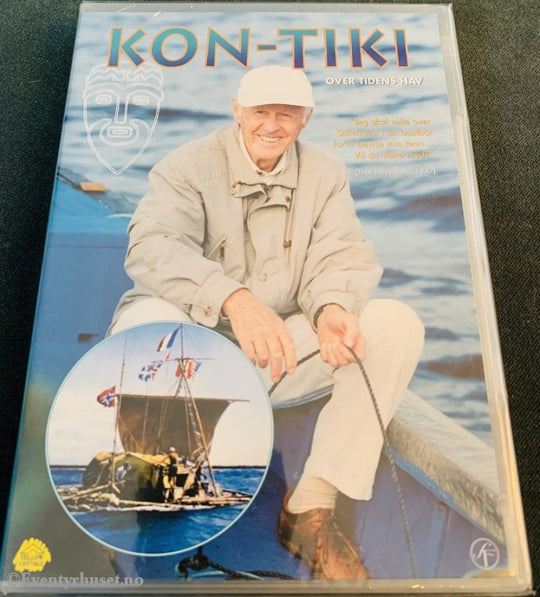 Thor Heyerdahl. Kon-Tiki - Over Tidens Hav. 1997. Dvd Ny I Plast.