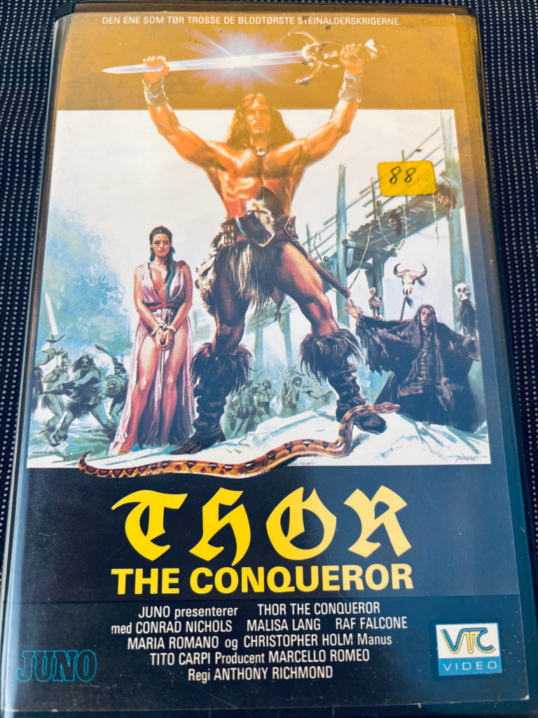 Thor - The Conqueror. VHS Big Box. VHS Big Box