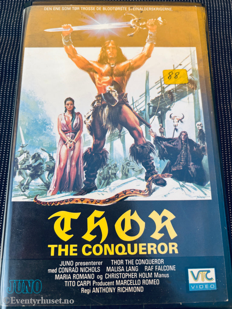 Thor - The Conqueror. VHS Big Box. VHS Big Box