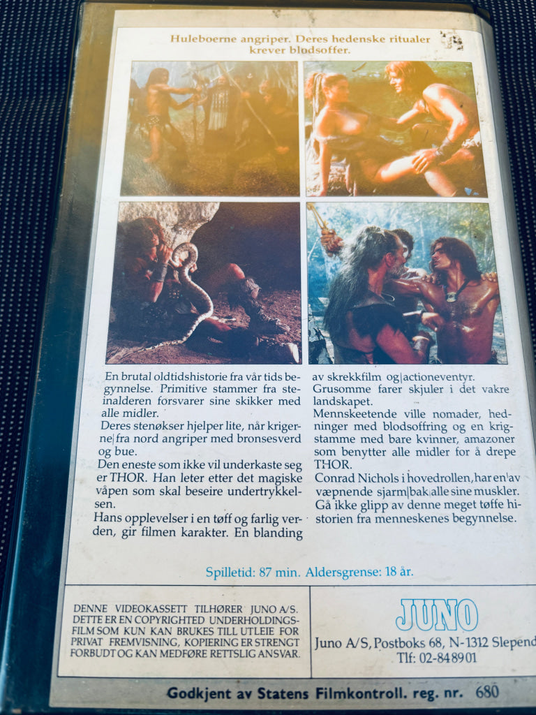 Thor - The Conqueror. VHS Big Box. VHS Big Box