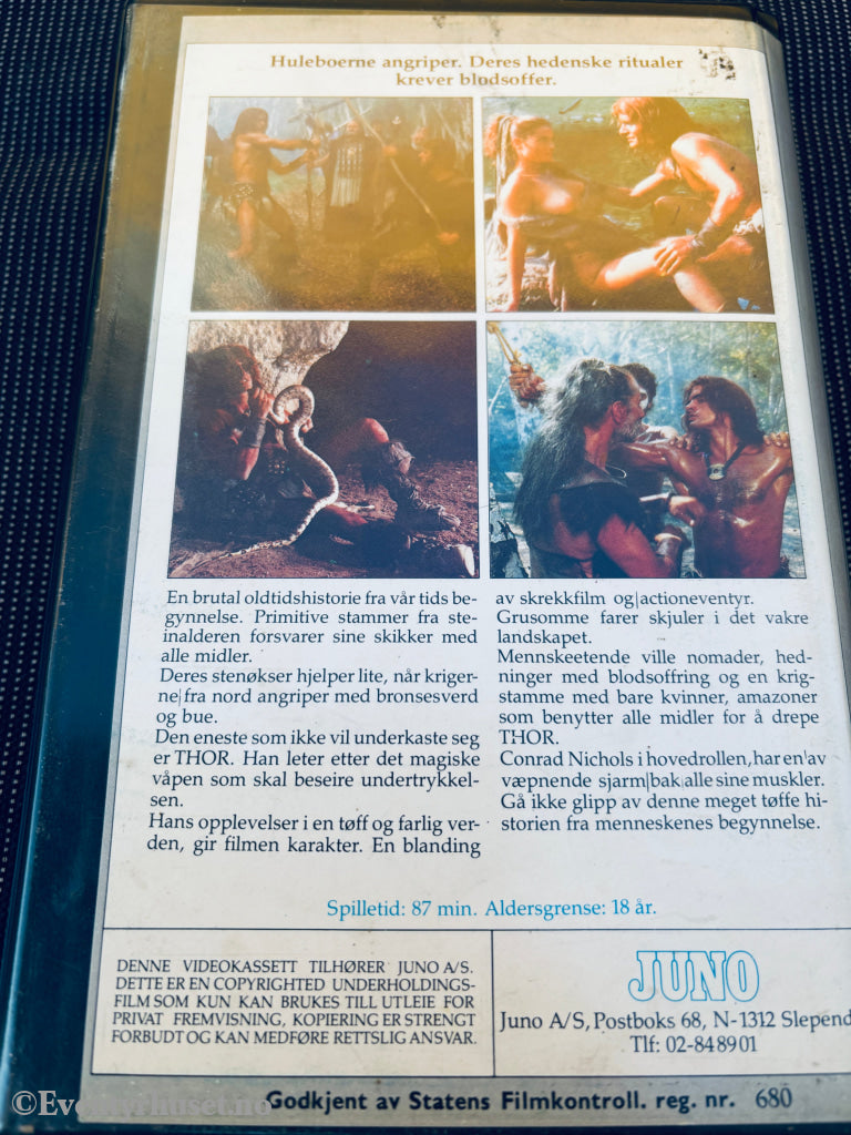 Thor - The Conqueror. VHS Big Box. VHS Big Box