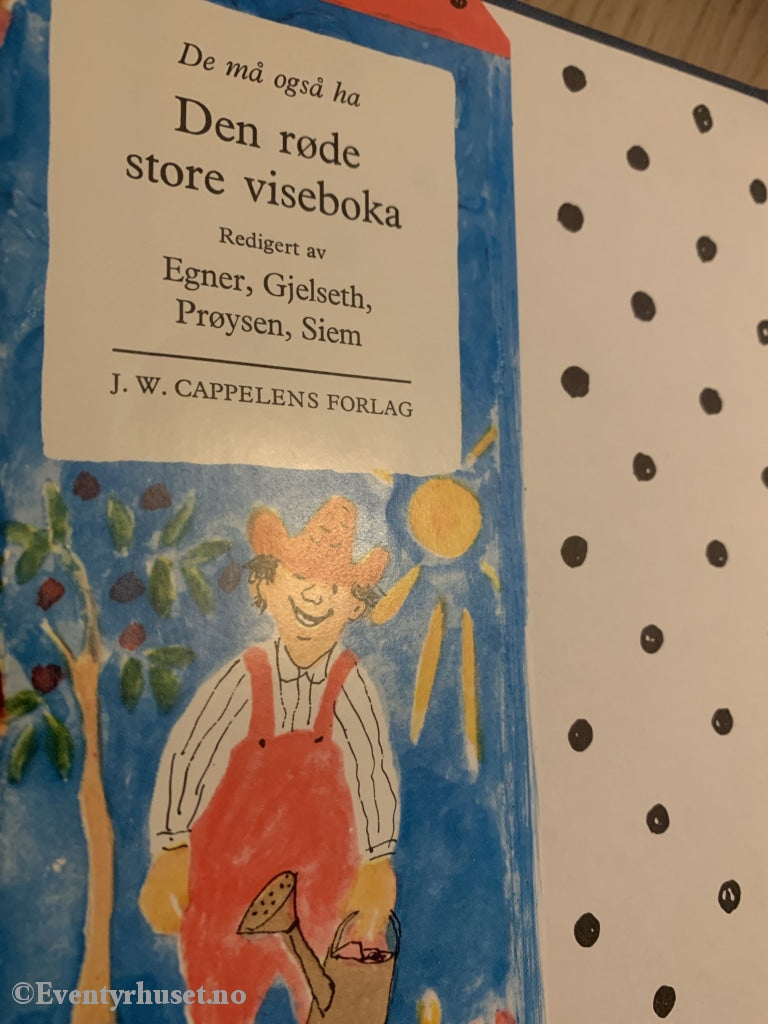 Thorbjørn Egner. 1975. Den Blå Store Viseboka. Fortelling