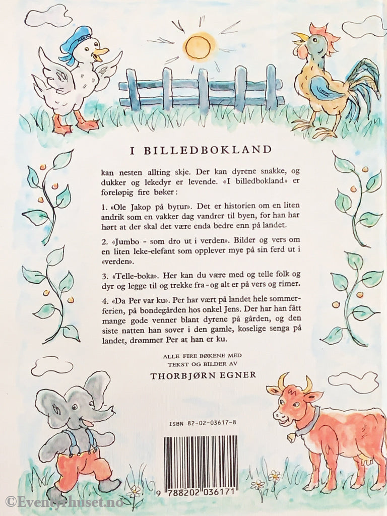 Thorbjørn Egner. 1976/93. Ole Jakop På Bytur. Fortelling