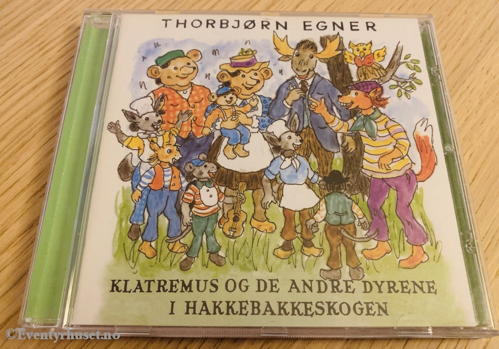 Thorbjørn Egner. 2003 (1966). Klatremus Og De Andre Dyrene I Hakkebakkeskogen. Cd. Lydbok