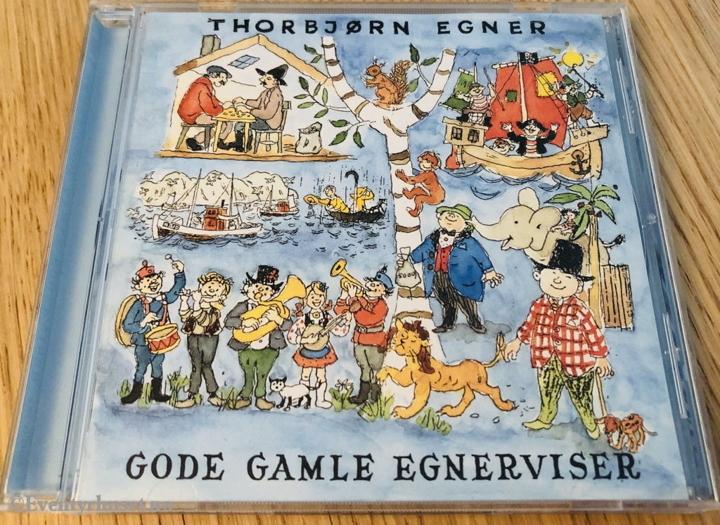 Thorbjørn Egner. 2003. Gode Gamle Egnerviser. Cd. Lydbok