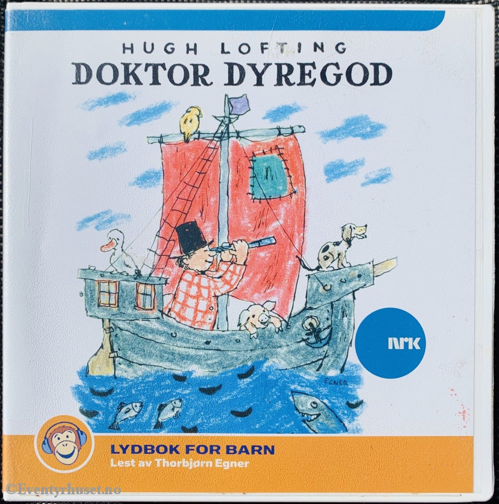 Thorbjørn Egner. Doktor Dyregod (Skrevet Av Hugh Lofting). 2003. Lydbok På Cder.