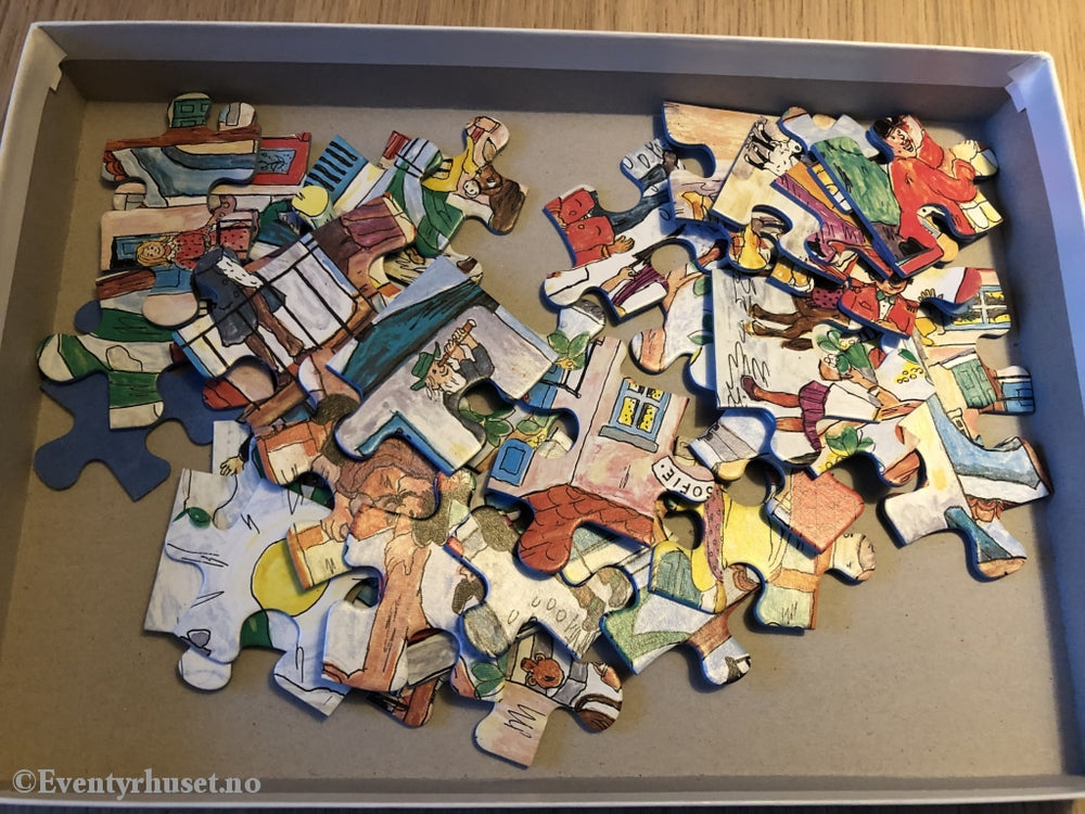 Thorbjørn Egner. Kardemomme By. Puslespill. Brettspill