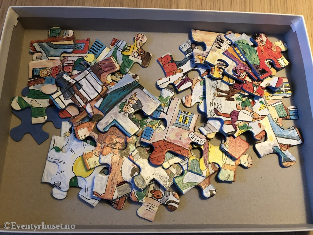 Thorbjørn Egner. Kardemomme By. Puslespill. Brettspill