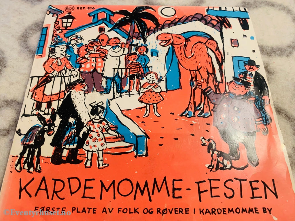 Thorbjørn Egner. Kardemomme-Festen. Ep. Ep