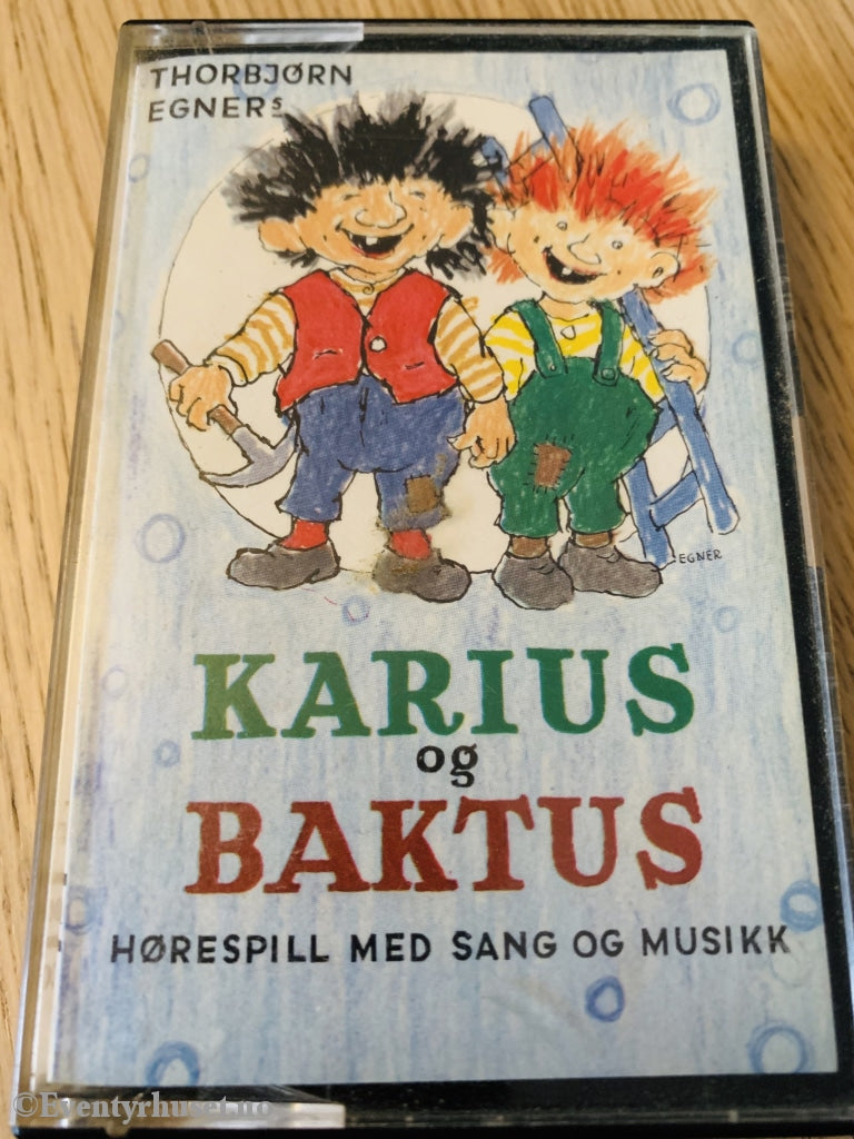 Thorbjørn Egner. Karius Og Baktus. Ukjent År. Kassett. Kassett (Mc)