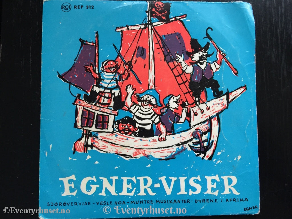 Thorbjørn Egner. Egner-Viser. Ep. Ep