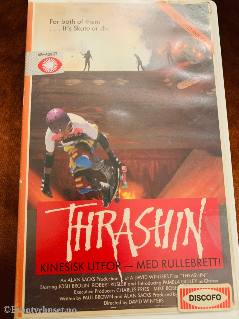 Thrashin. 1986. Vhs Big Box.