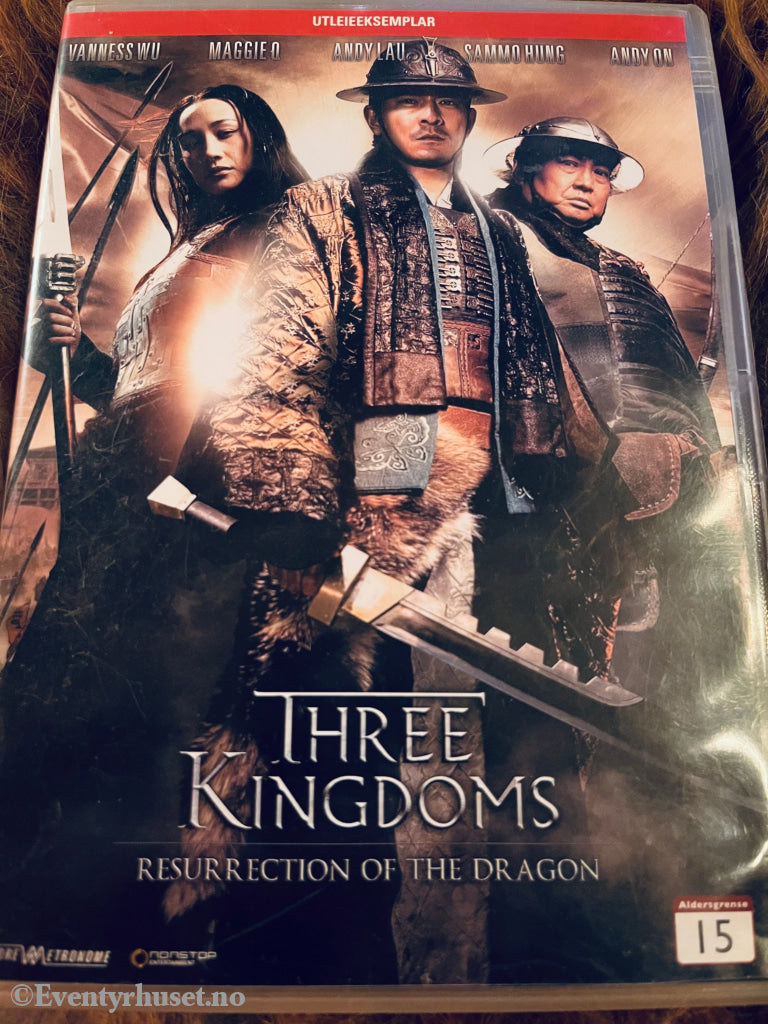 Three Kingdoms. Dvd Leiefilm.