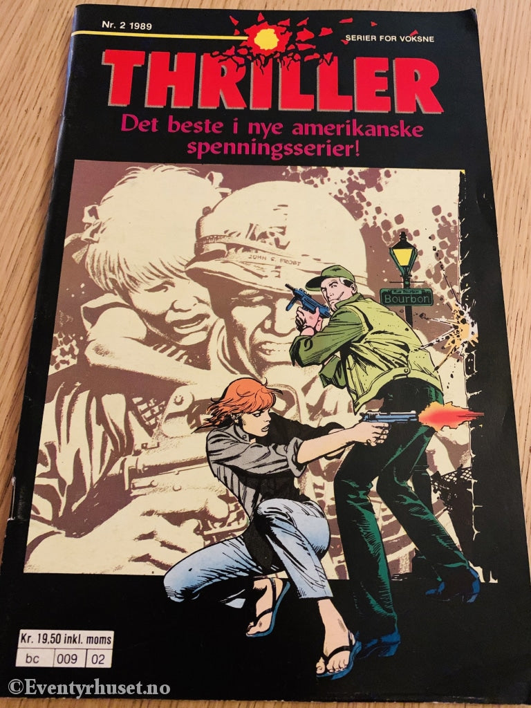 Thriller. 1989/02. Tegneserieblad