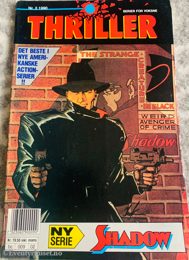 Thriller. 1990/02. Tegneserieblad