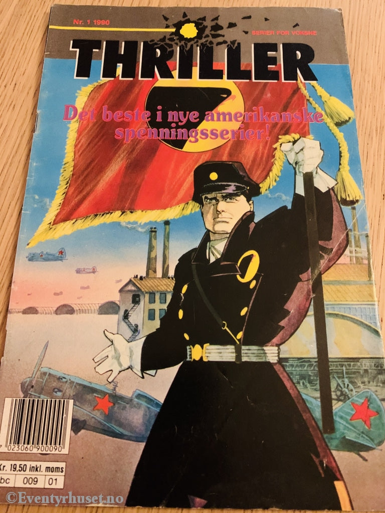 Thriller. 1990/01. Tegneserieblad