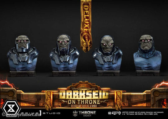 Throne Legacy Series Statue 1/4 Justice League (Comics) Darkseid on Throne Design by Carlos D’Anda Deluxe Bonus Version