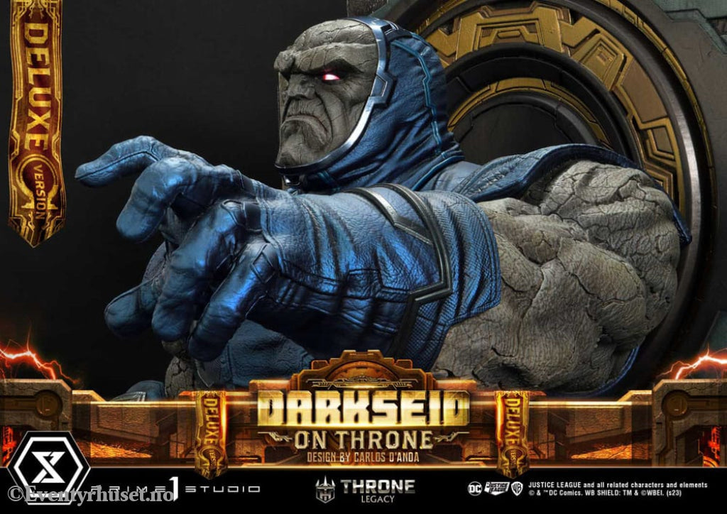 Throne Legacy Series Statue 1/4 Justice League (Comics) Darkseid on Throne Design by Carlos D’Anda Deluxe Bonus Version