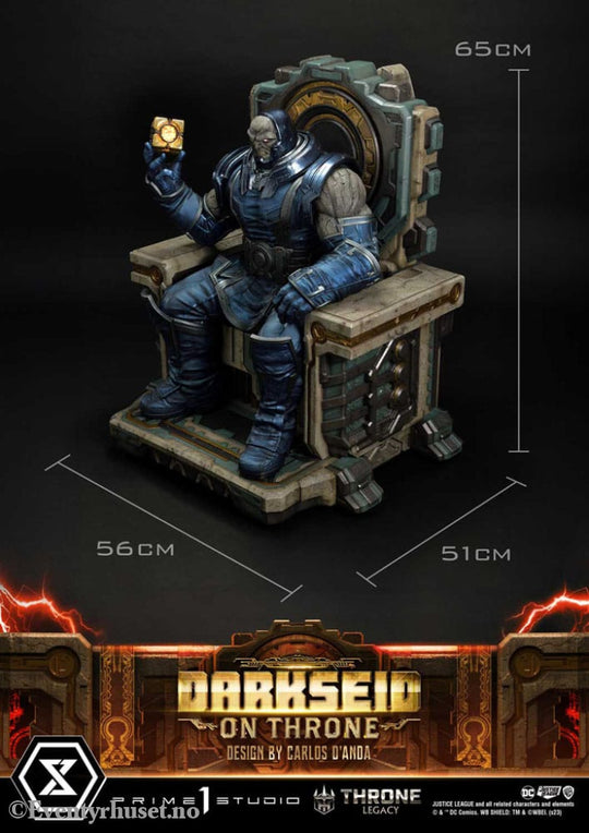 Throne Legacy Series Statue 1/4 Justice League (Comics) Darkseid on Throne Design by Carlos D’Anda Deluxe Bonus Version