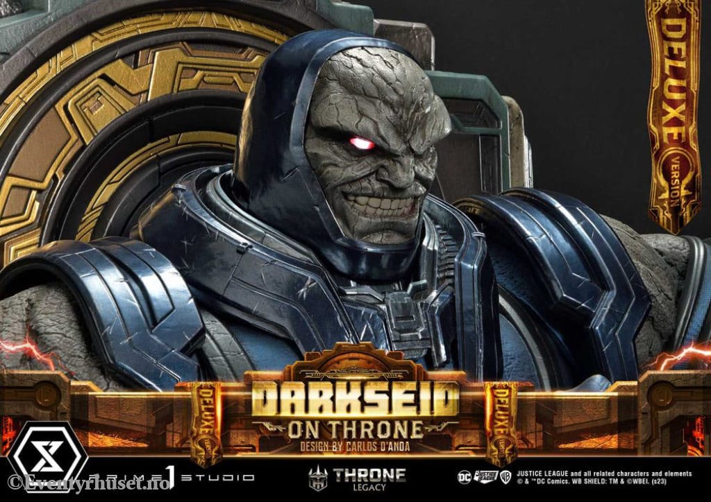 Throne Legacy Series Statue 1/4 Justice League (Comics) Darkseid on Throne Design by Carlos D’Anda Deluxe Bonus Version