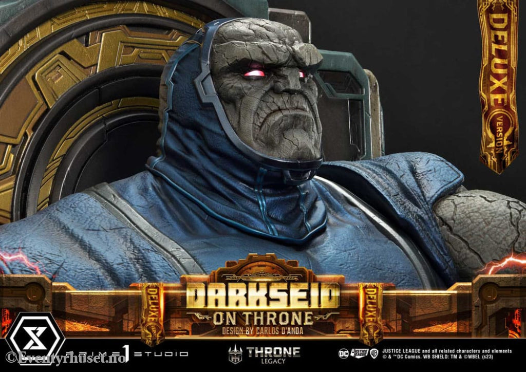 Throne Legacy Series Statue 1/4 Justice League (Comics) Darkseid on Throne Design by Carlos D’Anda Deluxe Bonus Version